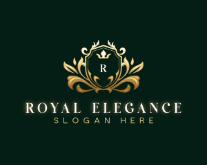 Royal Crest Crown logo design