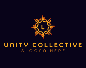 Organization Unity Foundation logo design