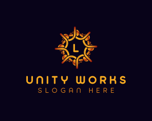 Organization Unity Foundation logo design