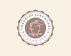 Clay Pottery Handicraft logo