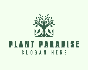 Tree Plant Farm logo design