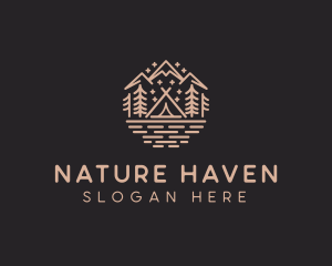 Nature Campsite Forest logo