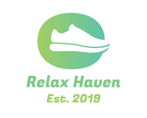 Green Sneaker Shoes logo