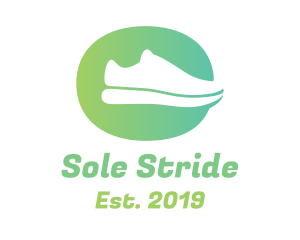 Green Sneaker Shoes logo