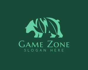 Garden Beast Zoo Logo