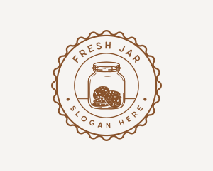Chocolate Chip Cookie Jar logo design