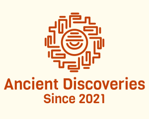 Ancient Mayan Eye logo design