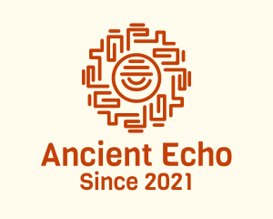 Ancient Mayan Eye logo design