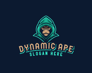 Ape Monkey Gaming logo design