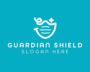 Surgical Mask Protection logo design