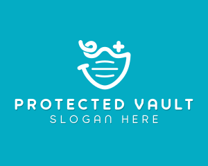 Surgical Mask Protection logo design