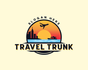 City Travel Vacation logo design