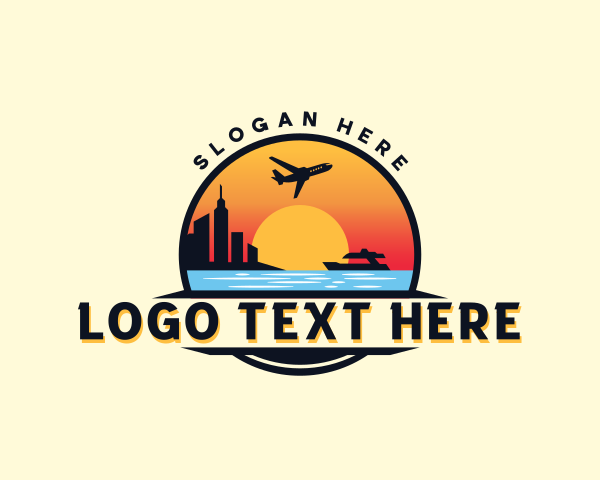 Traveling logo example 3