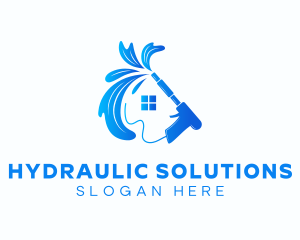 Cleaning Water Spray House logo