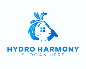 Cleaning Water Spray House logo