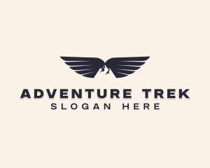 Adventure Mountain Peak logo design