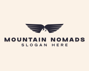 Adventure Mountain Peak logo design