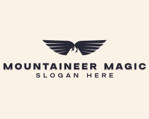 Adventure Mountain Peak logo design