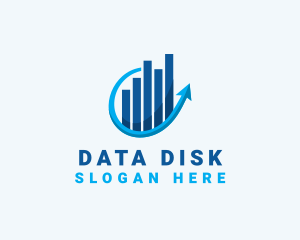 Economic Data Graph logo design