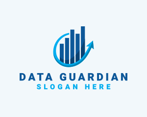 Economic Data Graph logo design