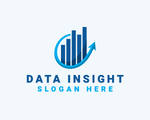 Economic Data Graph logo design