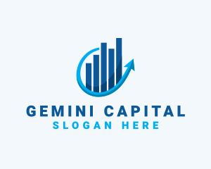 Economic Data Graph logo design