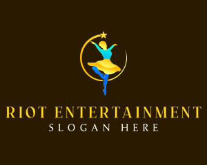 Ballerina Dancer Entertainment logo
