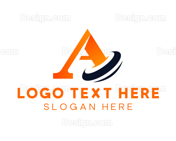 Modern Swoosh Business Logo