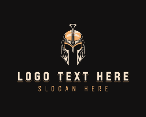 Spartan Soldier Helmet logo