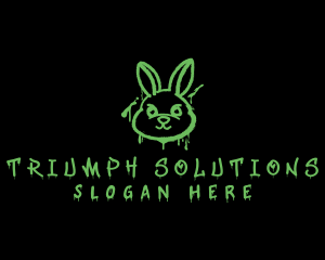 Graffiti Art Bunny Logo