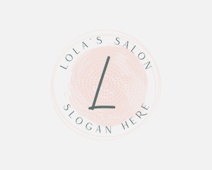 Watercolor Cosmetics Boutique  logo design