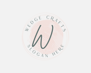 Watercolor Cosmetics Boutique  logo design