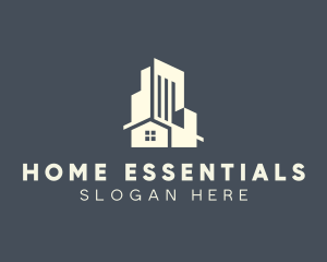 Building Home Property logo design