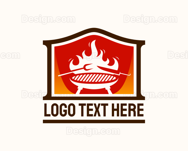 Flame Grill Restaurant Logo