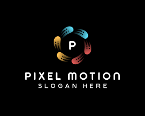 Digital AI Motion logo design