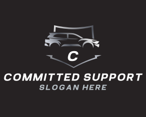 SUV Vehicle Car Care logo design