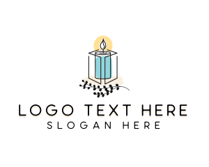 Handmade Decor Candle  logo