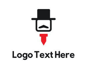 Gentleman Hat Tie logo