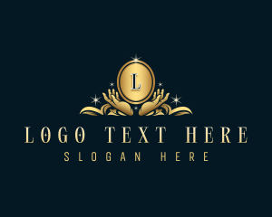 Elegant Mystic Hand logo