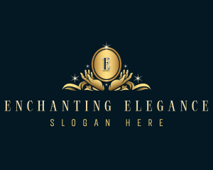 Elegant Mystic Hand logo design