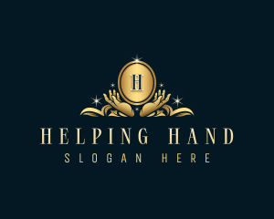 Elegant Mystic Hand logo design