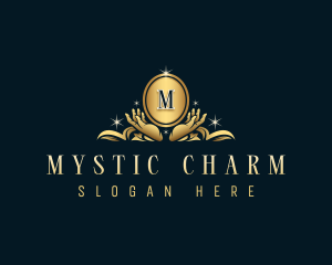 Elegant Mystic Hand logo design