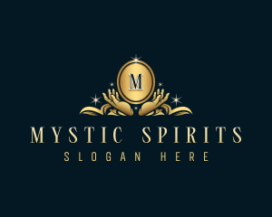 Elegant Mystic Hand logo design