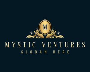 Elegant Mystic Hand logo design