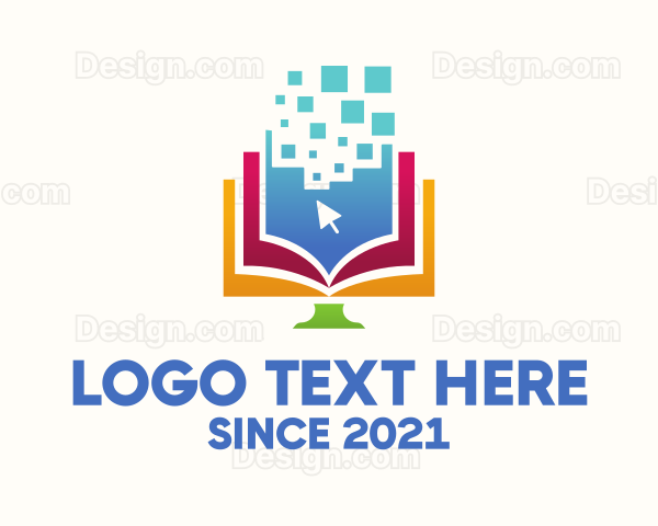 Digital Learning Book Logo