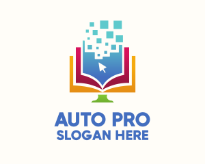 Digital Learning Book Logo