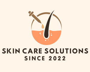 Skin Hair Treatment logo design