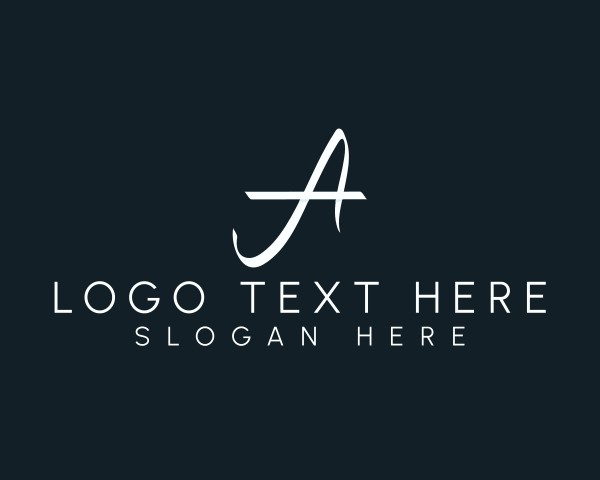 Handwritten logo example 2
