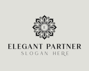 Stylish Flower Event logo design