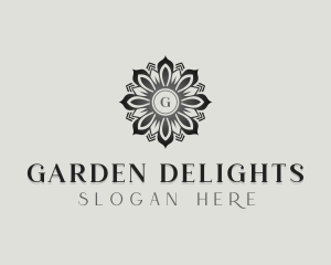 Stylish Flower Event logo design